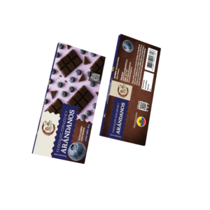 Chocolate Con Leche Y  Arándanos